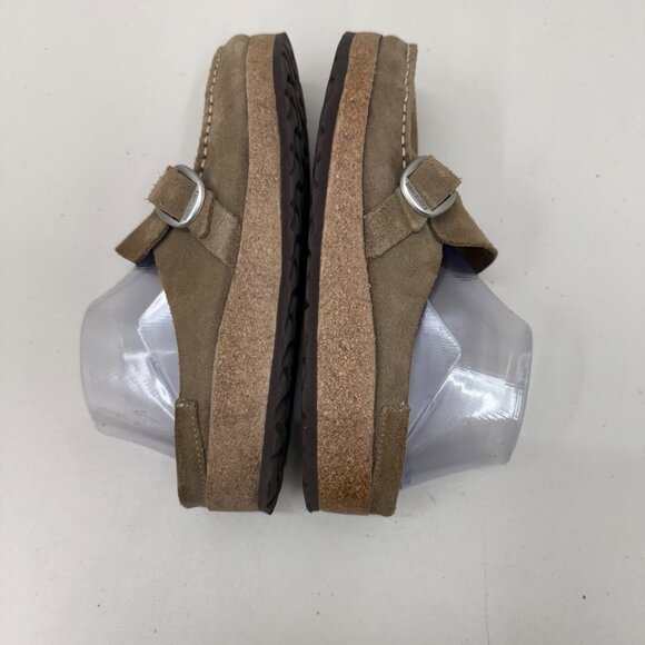 Birkenstock Buckley Suede Moc Toe Slip On Clogs Shoes Womens size 39 US 8 - Picture 7 of 8